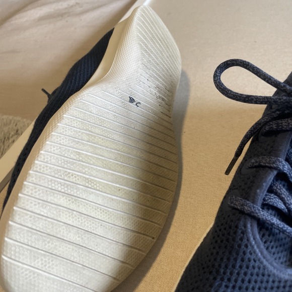 Allbirds Men's Tree Runners Athletic Sneakers Shoes Blue Mesh Size 11 Great Cond - Picture 8 of 8